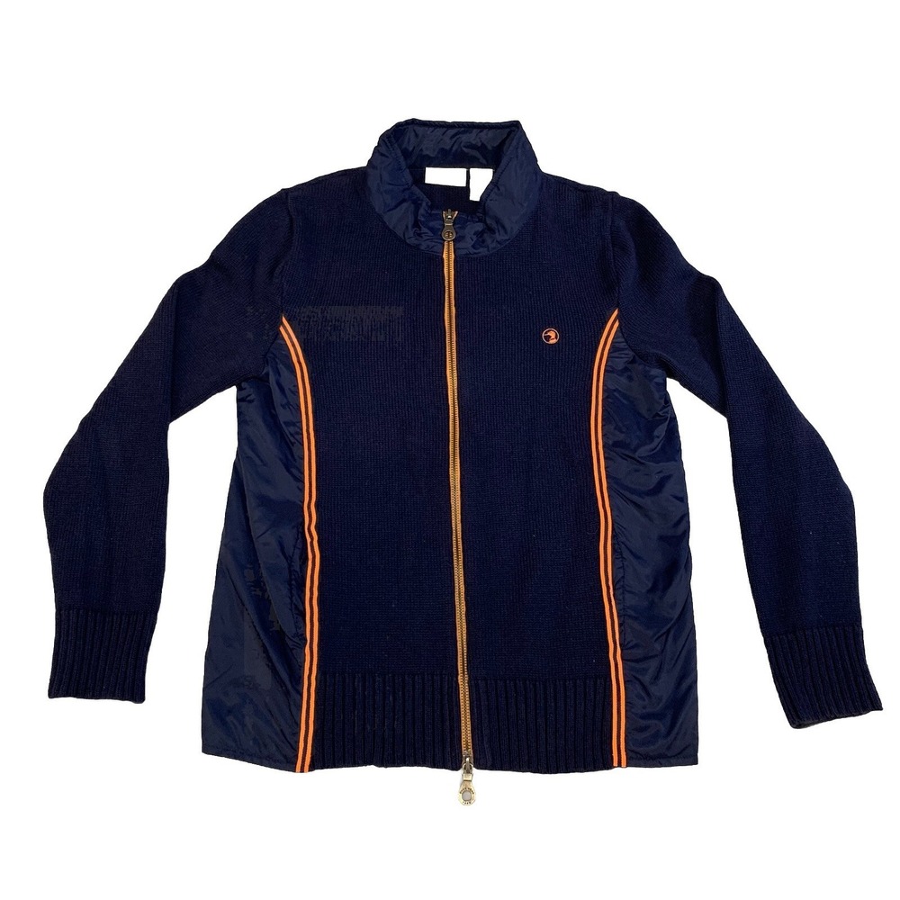 Duck Head Nit & Nylon Vintage Zip Jacket Men's Size Small Model # RN 51735